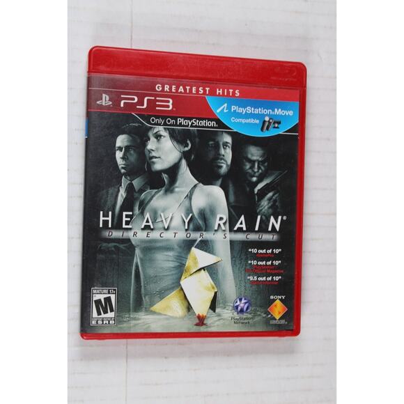 Sony Other - Heavy Rain: Directors Cut Greatest Hits (Sony PlayStation 3, 2011, PS3) complete